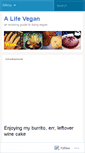 Mobile Screenshot of alifevegan.com